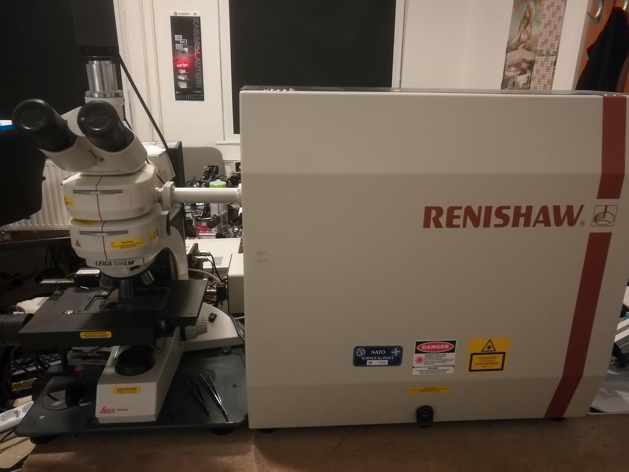 Renishaw 1000 Raman spektométer