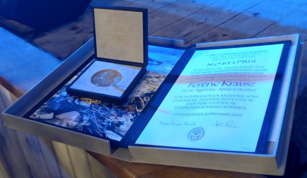 Krausz Ferenc Nobel-díja