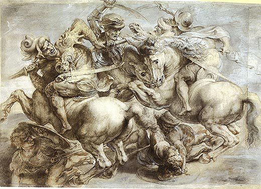 Peter Paul Rubens másolata a csatáról