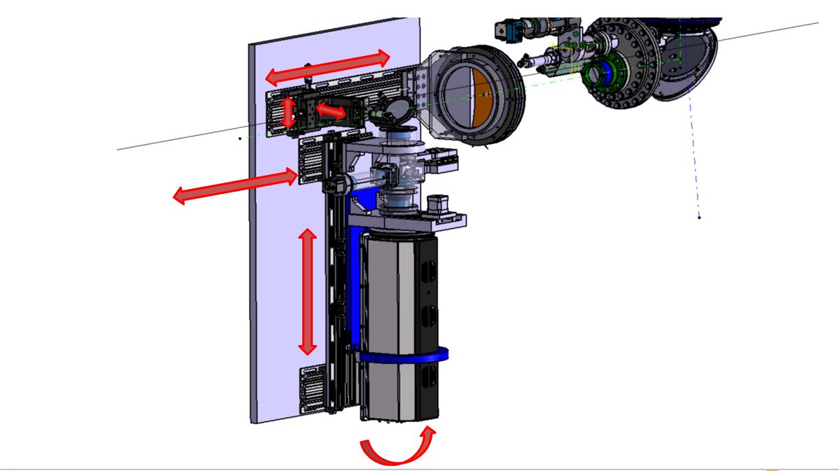 Engineering drawings of BES observation system designed and built for the MAST Upgrade spherical tokamak in Culham, Oxfordshire, UK.