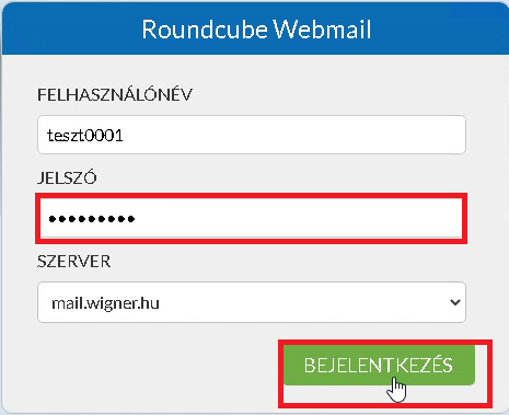 bejeltkezés