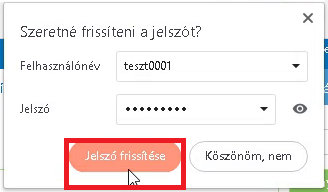 frissítés